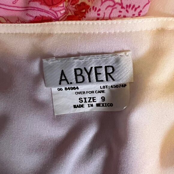 A Byer Y2K Fairy Asymmetrical Floral Skirt Women's multi Skirt Small - Picture 6 of 7